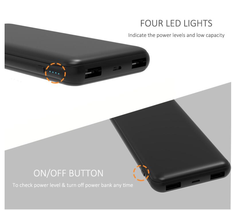 10000mAh Slim PD Fast Charge Power Bank