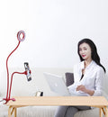 Phone Live Streaming Stand with Beauty Light Setup